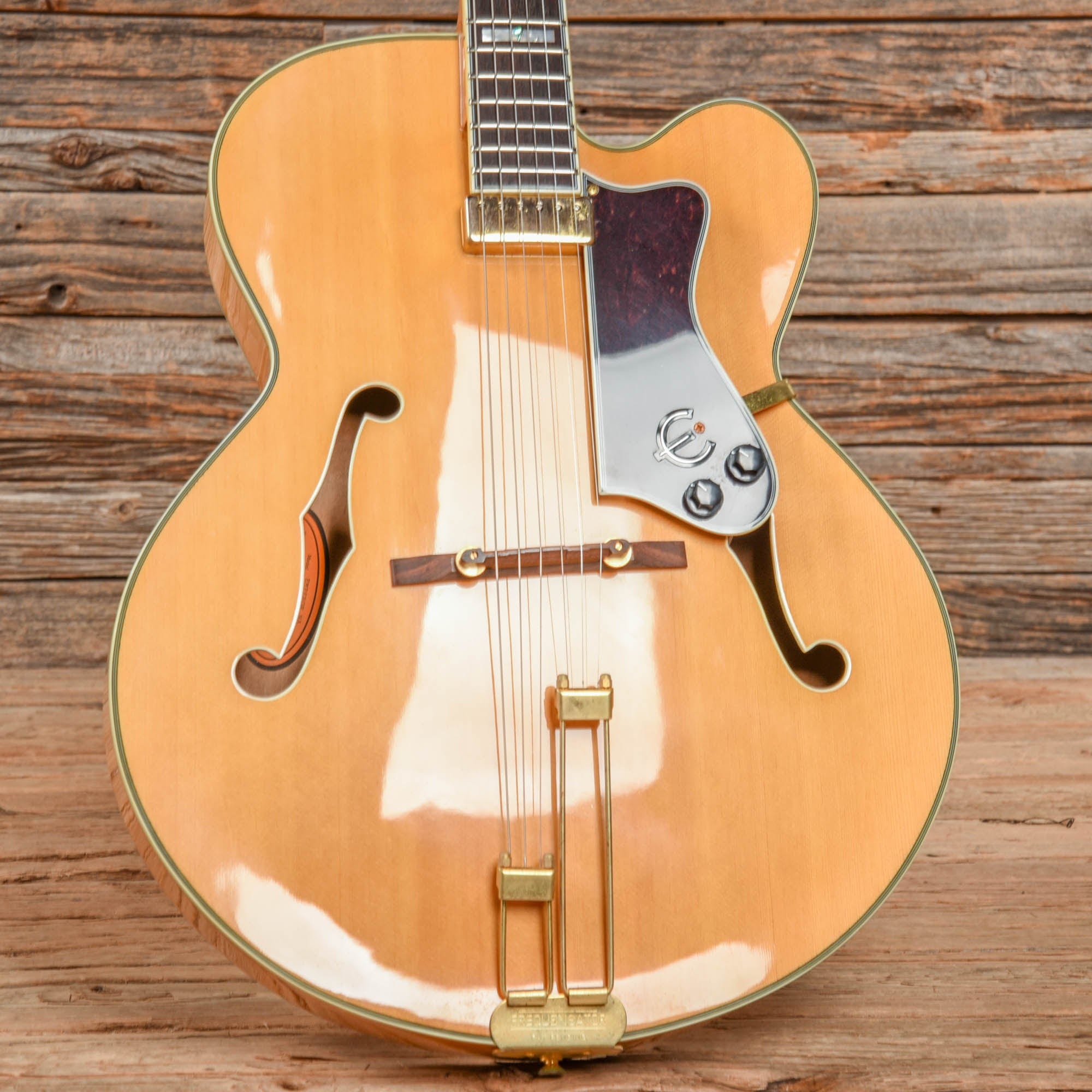 Epiphone Emperor Regent Natural 1998 Electric Guitars / Hollow Body