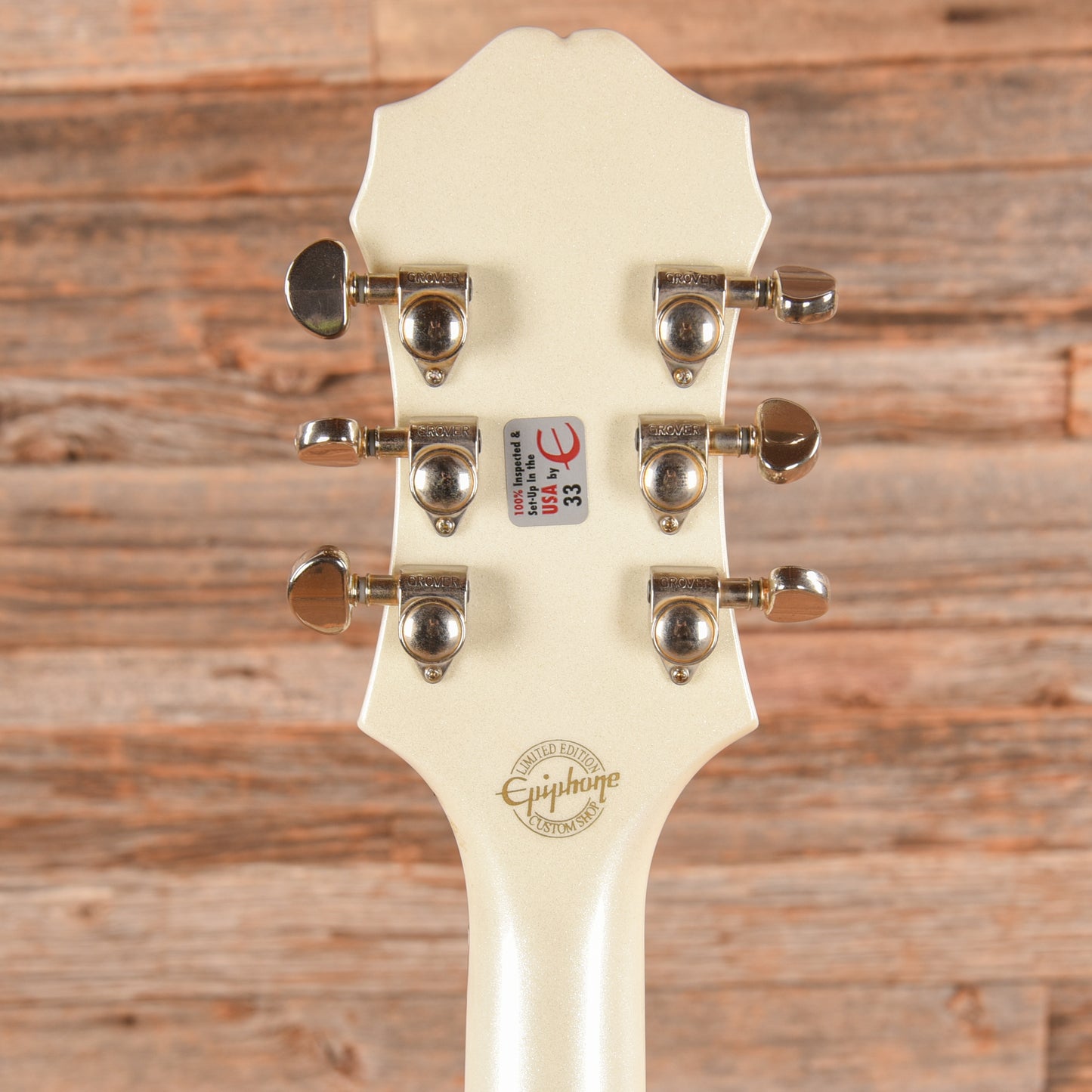 Epiphone Emperor Swingster Royale Pearl White 2012 Electric Guitars / Hollow Body