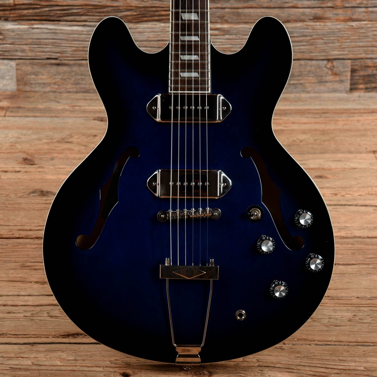 Epiphone Gary Clark Jr Signature Blak and Blu Casino Blak and Blu 2015 Electric Guitars / Hollow Body