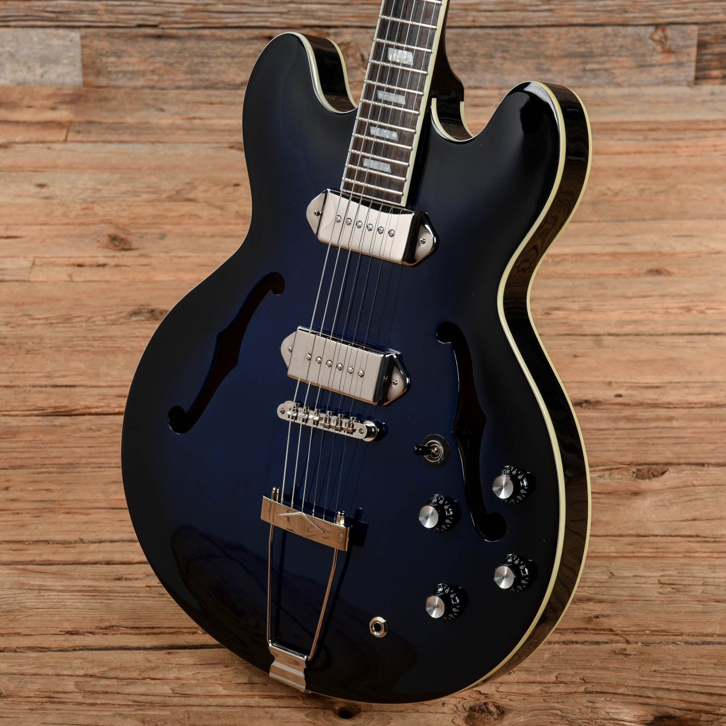 Epiphone Gary Clark Jr Signature Blak and Blu Casino Blak and Blu 2015 Electric Guitars / Hollow Body