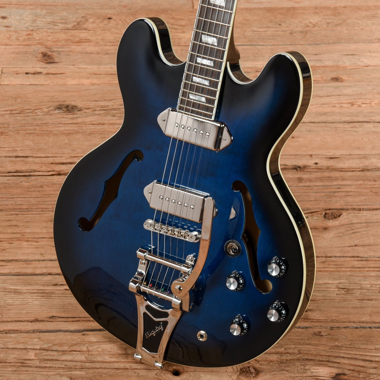 Epiphone Gary Clark Jr. Signature "Blak & Blu" Casino w/ Bigsby Blak & Blu 2015 Electric Guitars / Hollow Body