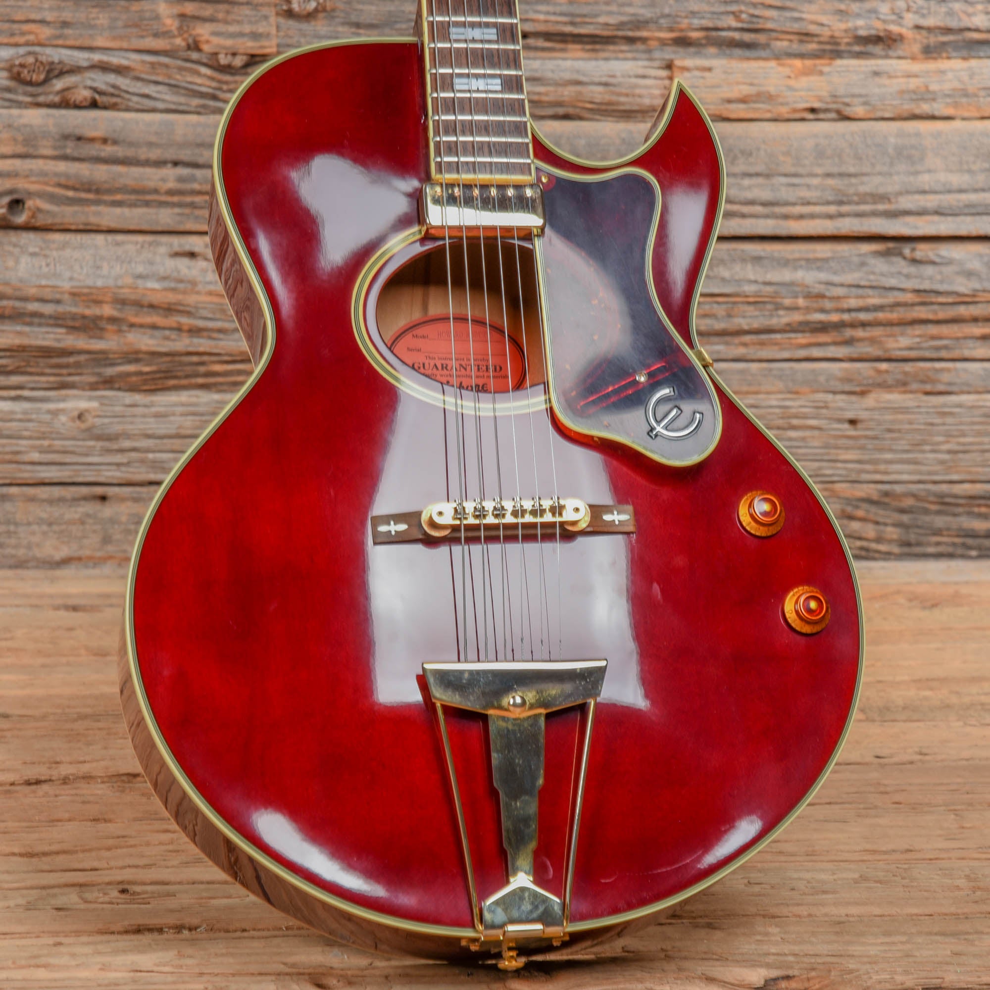 Epiphone Howard Roberts Red 2006 Electric Guitars / Hollow Body