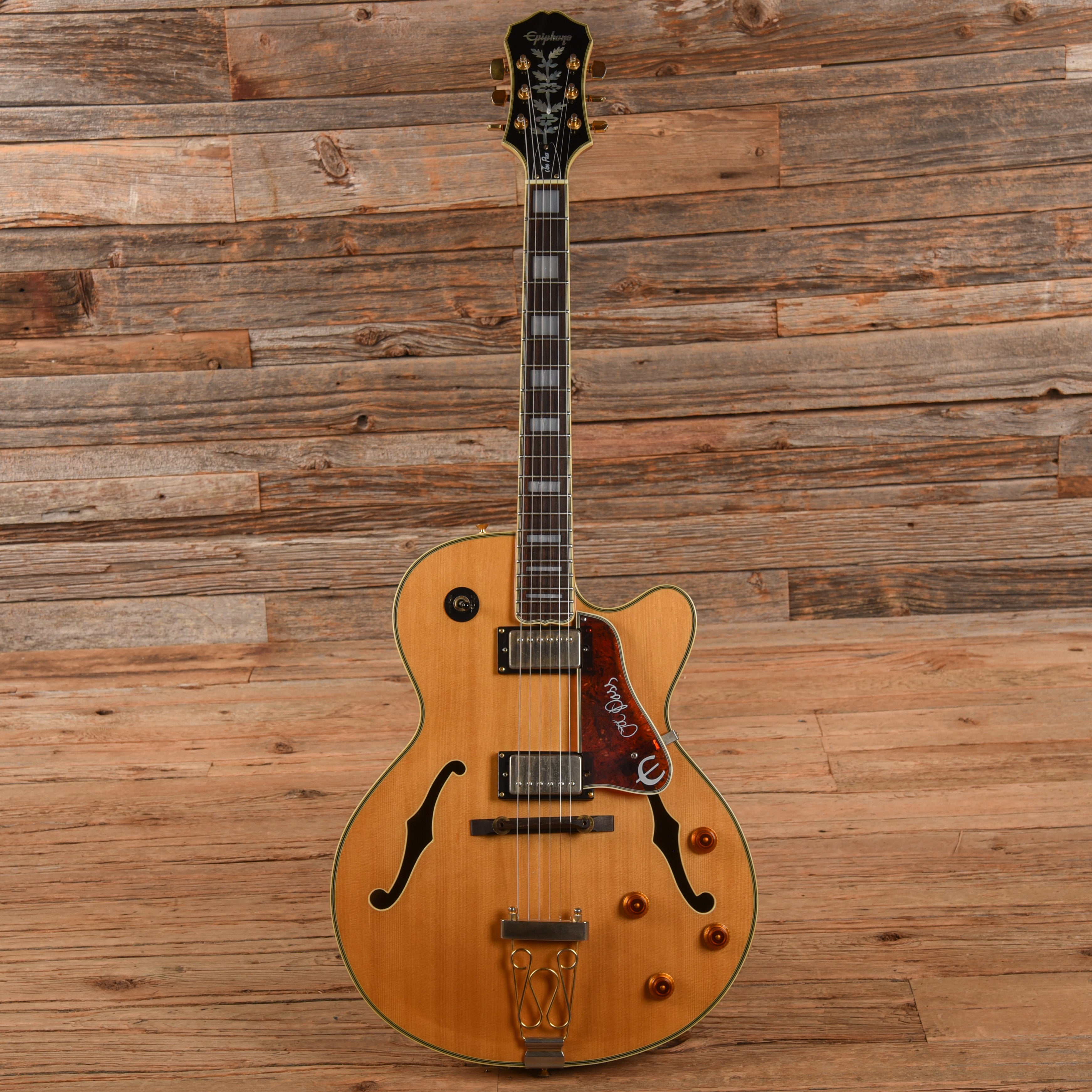 Epiphone Joe Pass Emperor II Natural 2004 Electric Guitars / Hollow Body