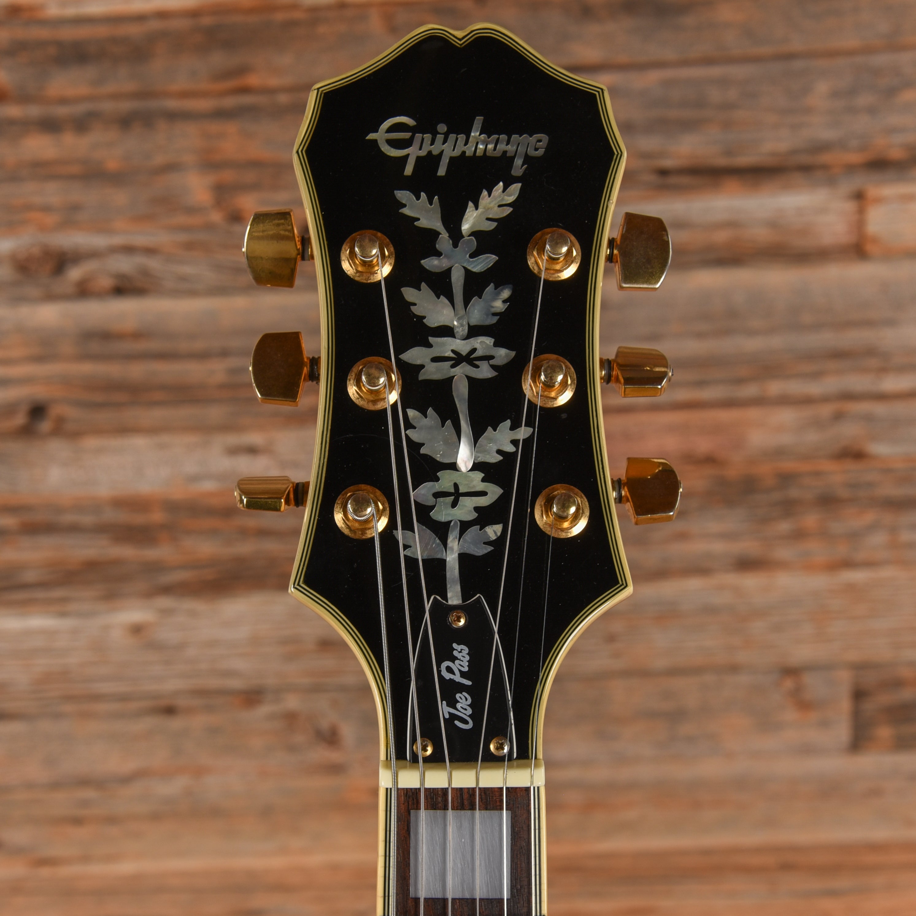 Epiphone Joe Pass Emperor II Natural 2004 Electric Guitars / Hollow Body