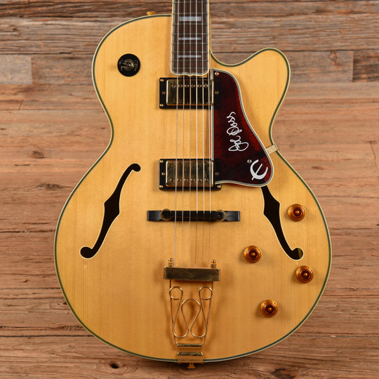 Epiphone Joe Pass Signature Emperor II Natural 1995 Electric Guitars / Hollow Body