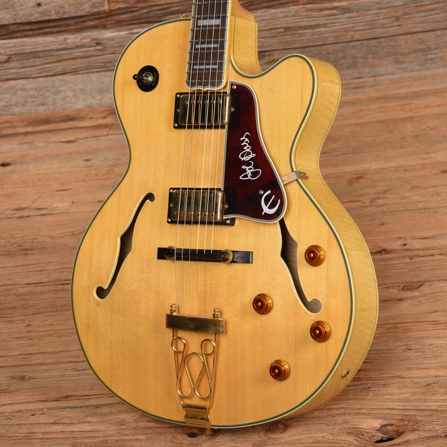 Epiphone Joe Pass Signature Emperor II Natural 1995 Electric Guitars / Hollow Body