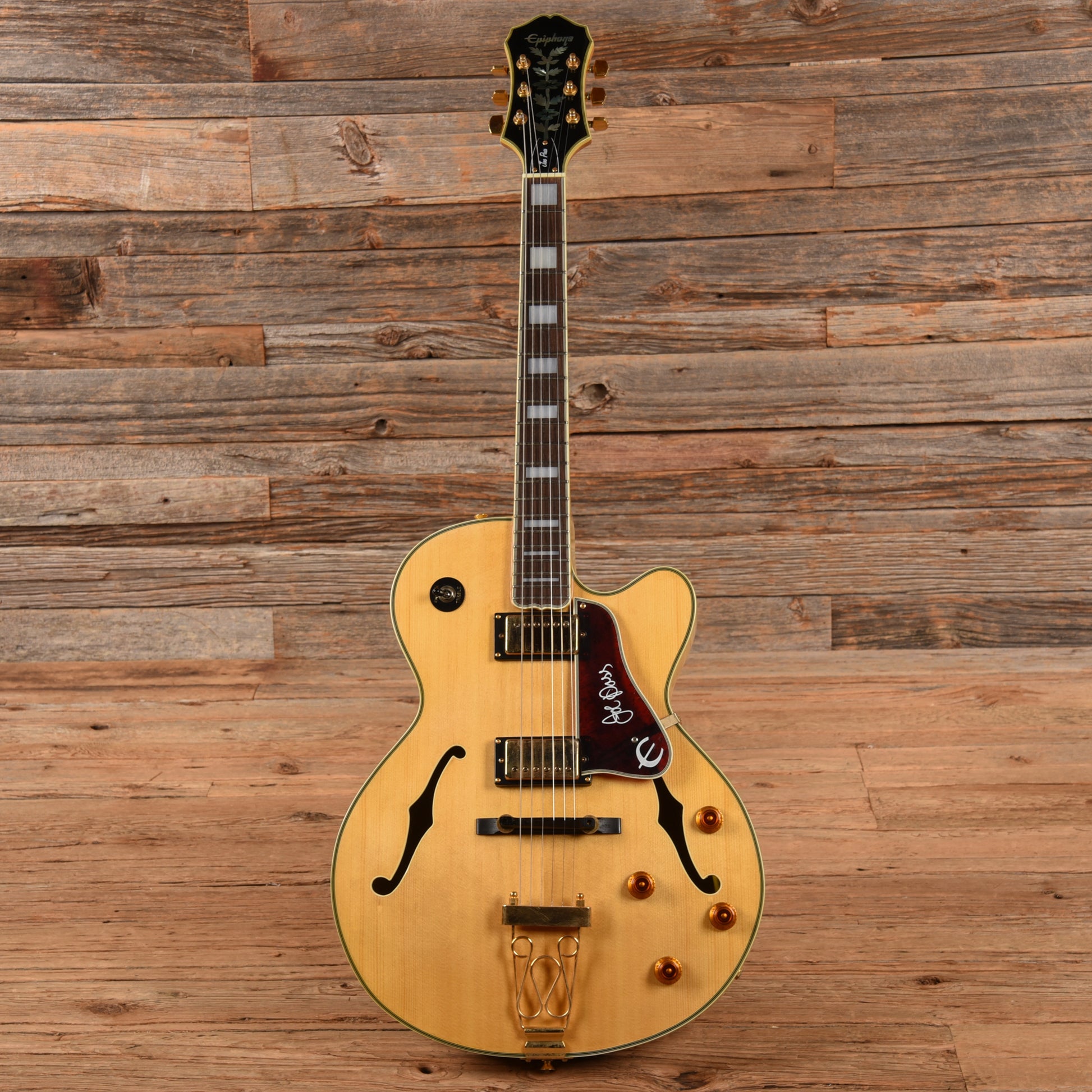 Epiphone Joe Pass Signature Emperor II Natural 1995 Electric Guitars / Hollow Body