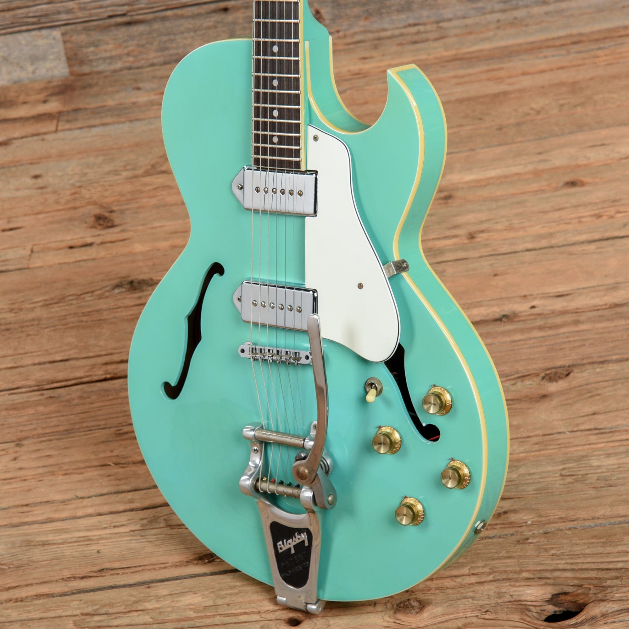 Epiphone Sorrento Turquoise 1996 Electric Guitars / Hollow Body