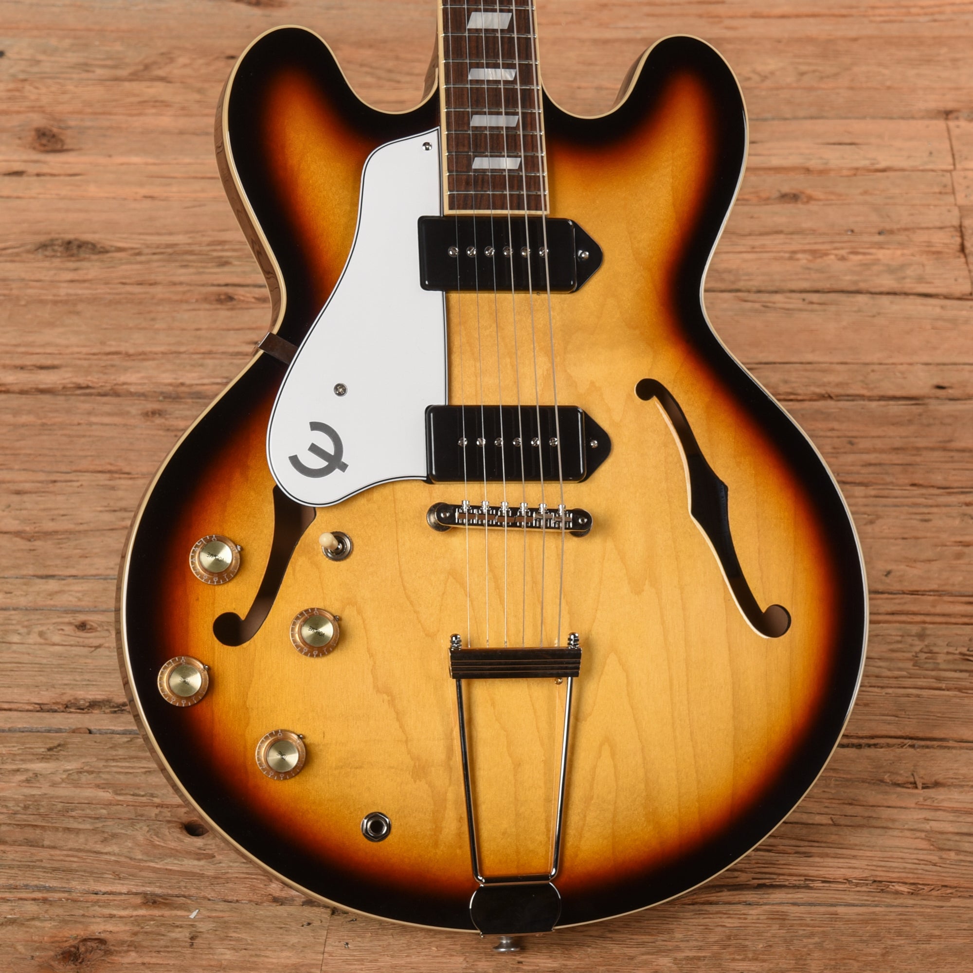 Epiphone USA Casino Sunburst 2022 Electric Guitars / Hollow Body