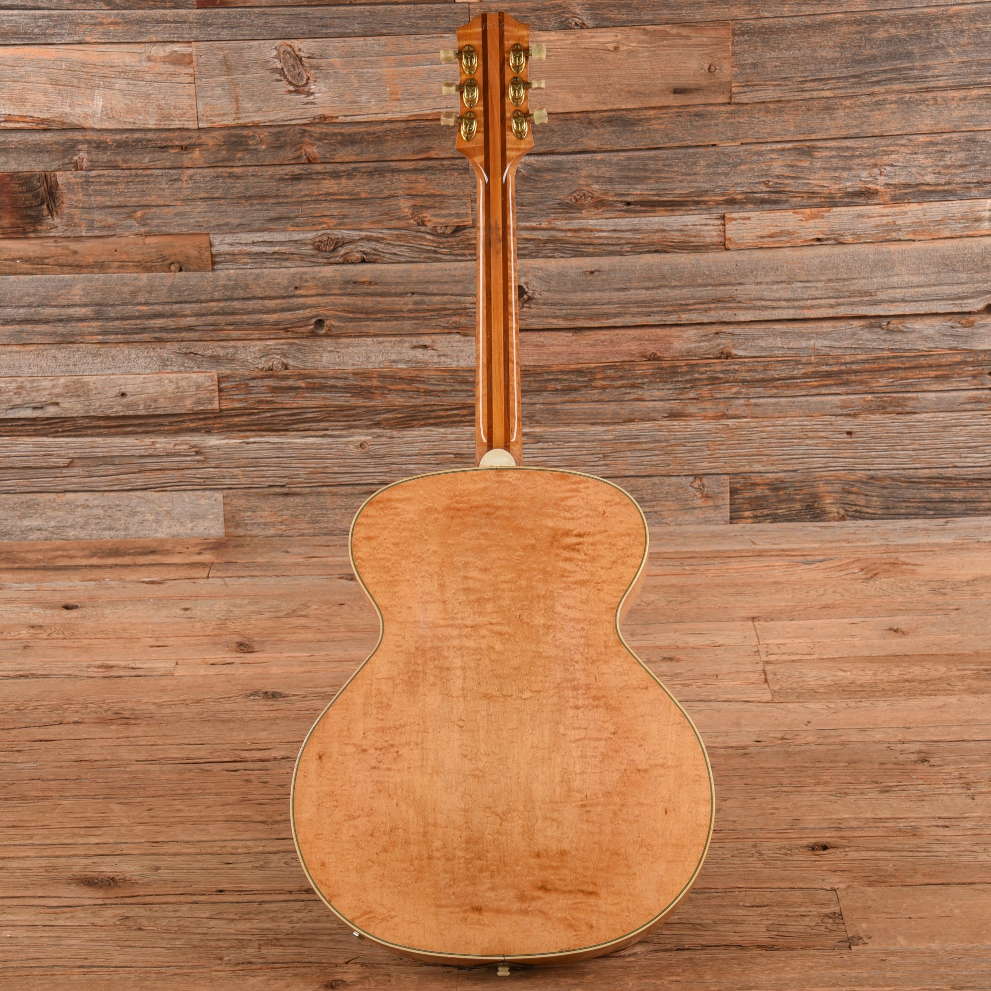 Epiphone Zephyr De Luxe Natural 1940s Electric Guitars / Hollow Body