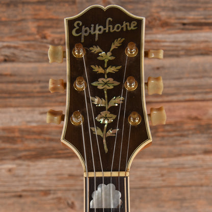 Epiphone Zephyr De Luxe Natural 1940s Electric Guitars / Hollow Body