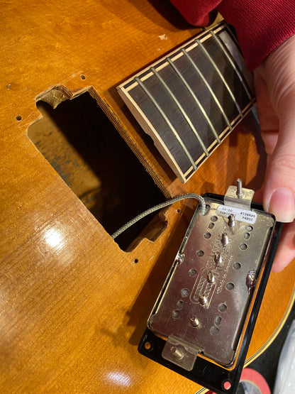 Epiphone Zephyr De Luxe Natural 1940s Electric Guitars / Hollow Body