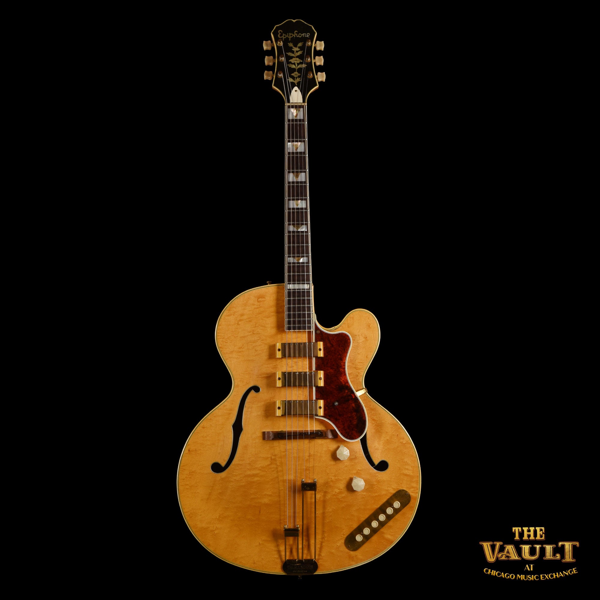 Epiphone Zephyr Emperor Regent Natural 1952 Electric Guitars / Hollow Body