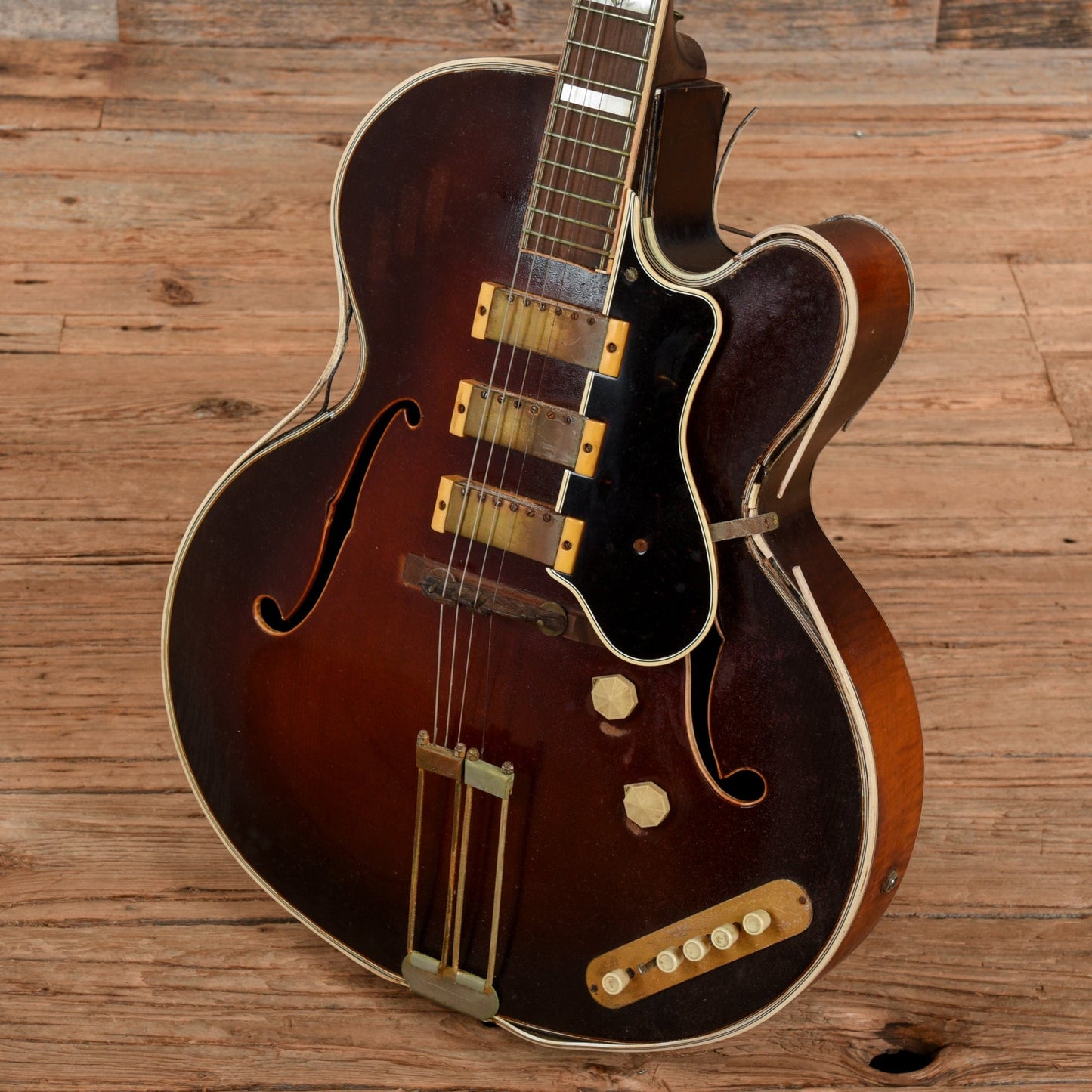 Epiphone Zephyr Emperor Regent Sunburst 1953 Electric Guitars / Hollow Body