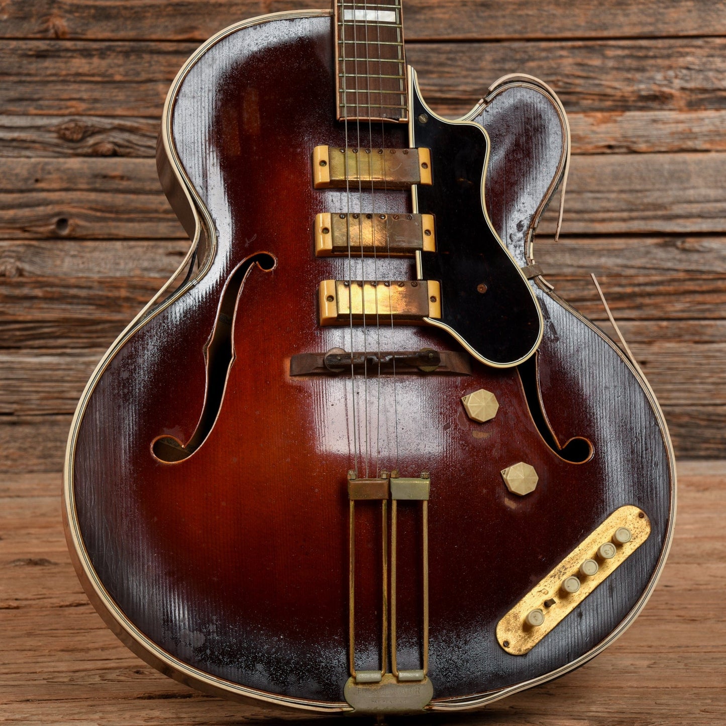 Epiphone Zephyr Emperor Regent Sunburst 1953 Electric Guitars / Hollow Body