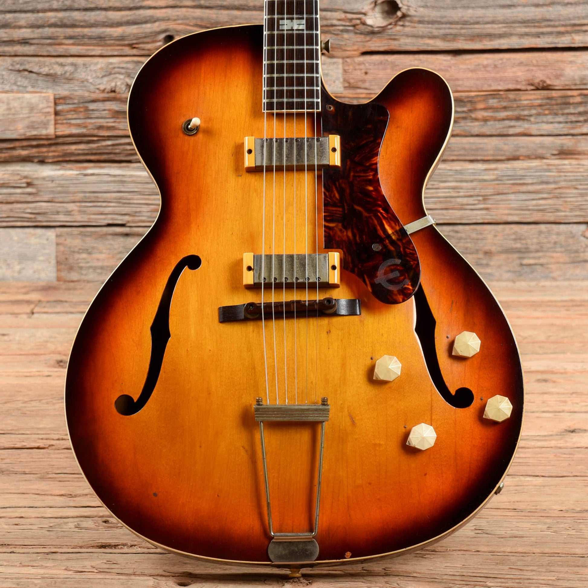 Epiphone Zephyr Sunburst 1960 Electric Guitars / Hollow Body