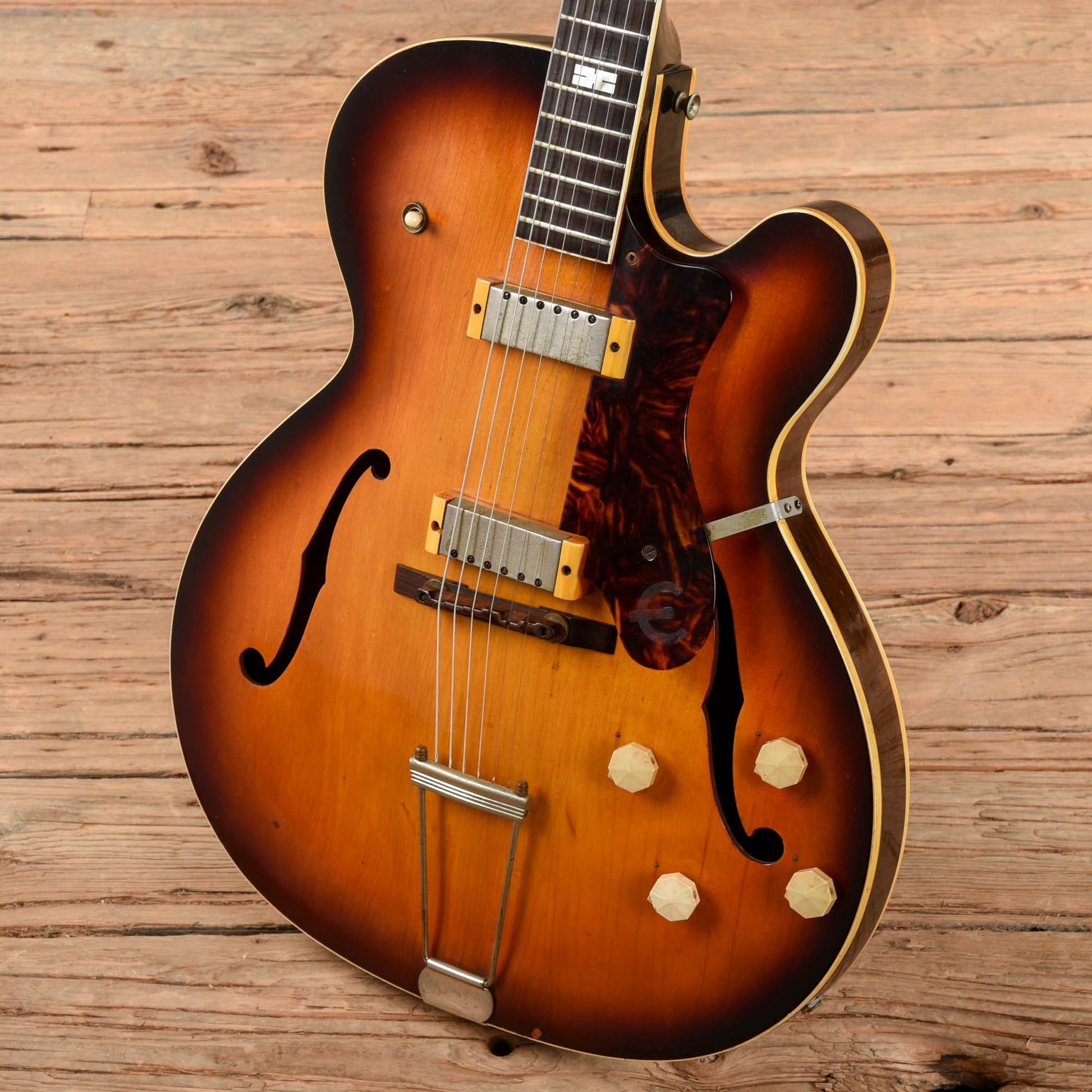 Epiphone Zephyr Sunburst 1960 Electric Guitars / Hollow Body