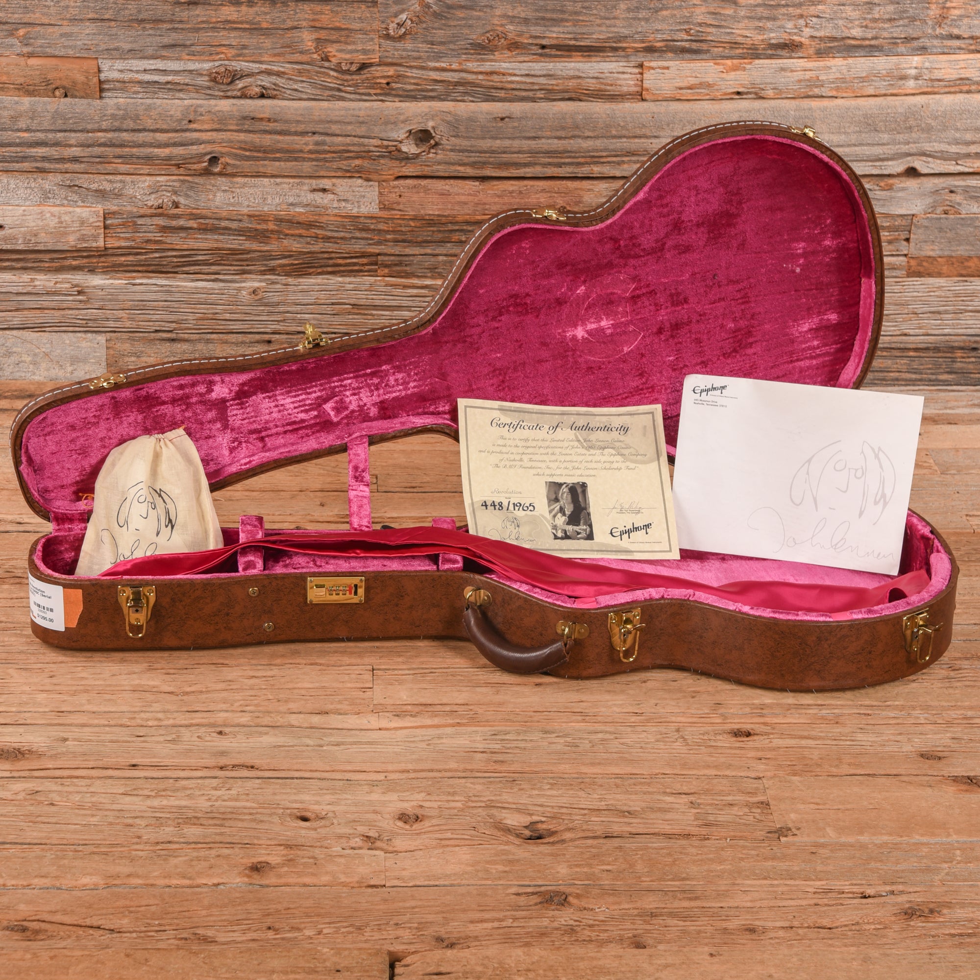 Epiphone '68 Revolution Casino Natural Electric Guitars / Semi-Hollow