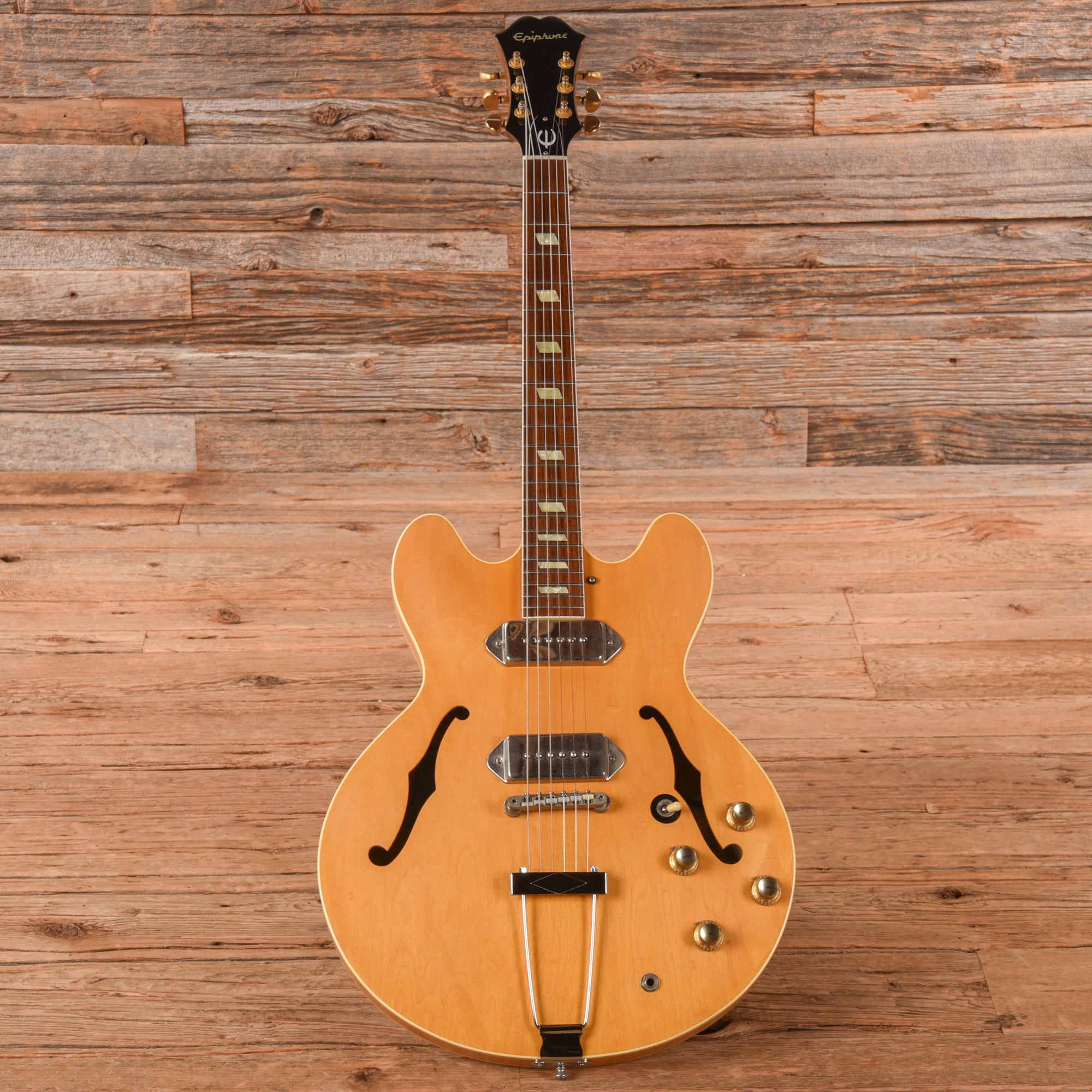 Epiphone '68 Revolution Casino Natural Electric Guitars / Semi-Hollow