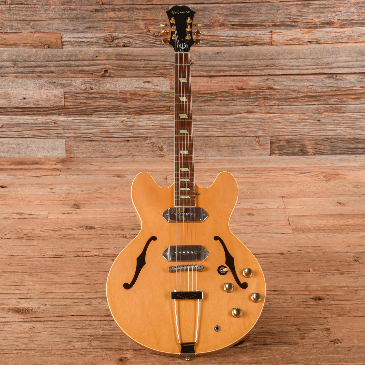 Epiphone '68 Revolution Casino Natural Electric Guitars / Semi-Hollow