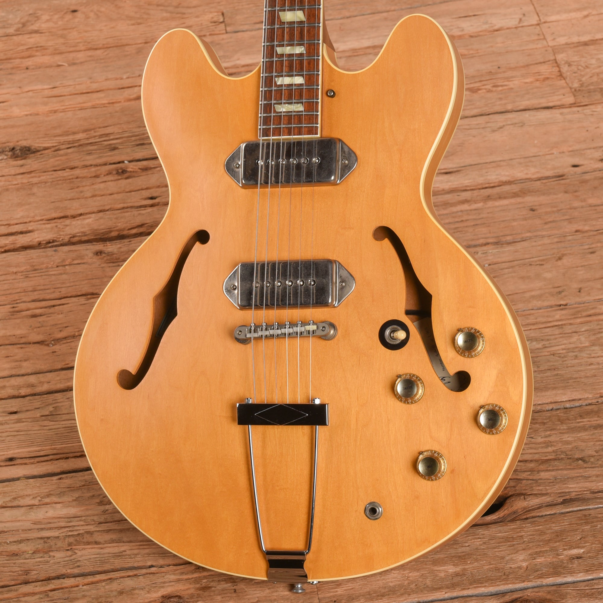 Epiphone '68 Revolution Casino Natural Electric Guitars / Semi-Hollow