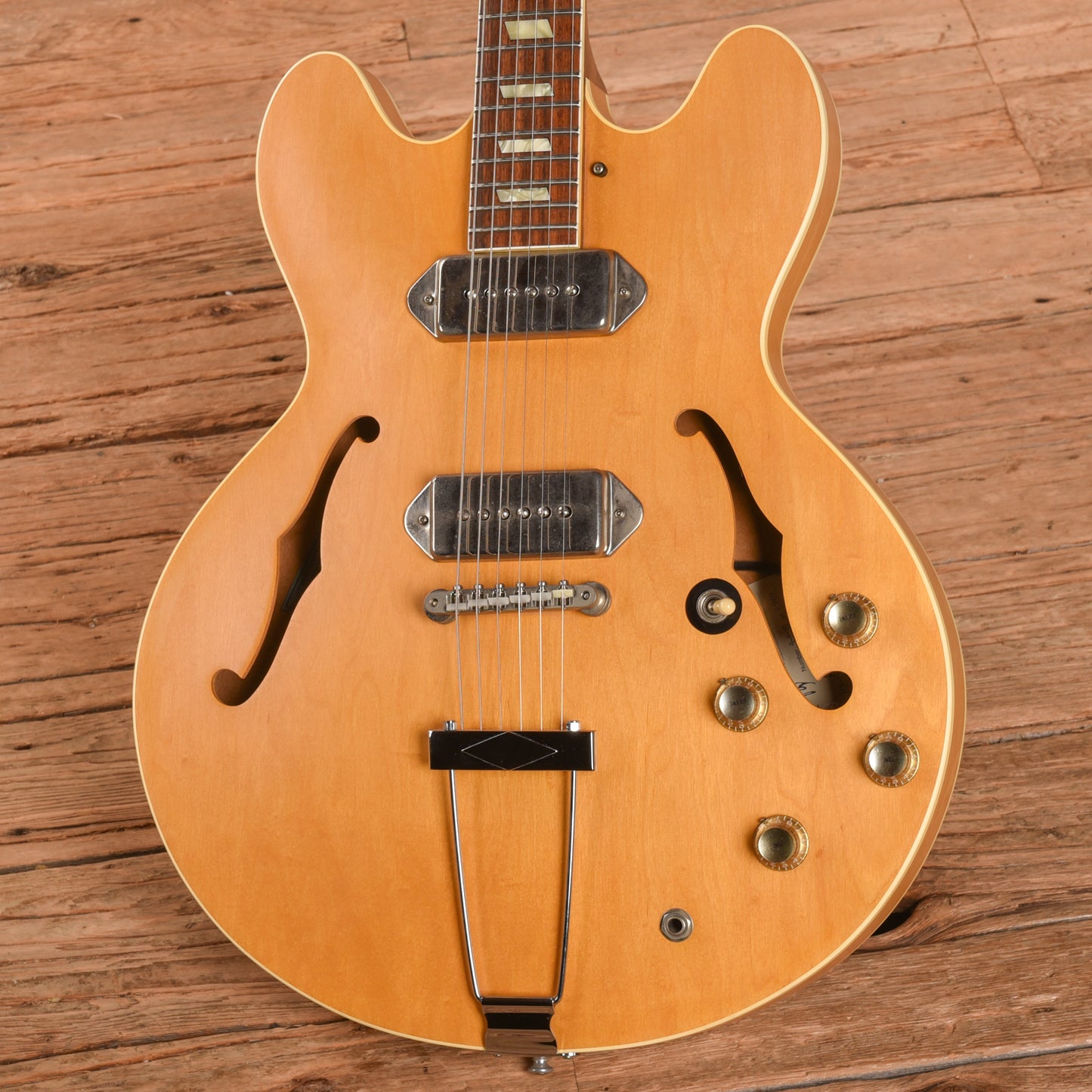 Epiphone '68 Revolution Casino Natural Electric Guitars / Semi-Hollow