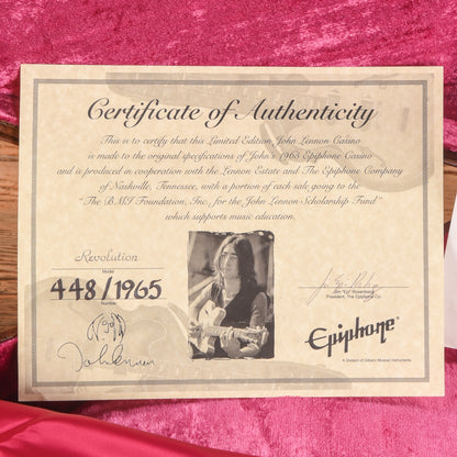 Epiphone '68 Revolution Casino Natural Electric Guitars / Semi-Hollow