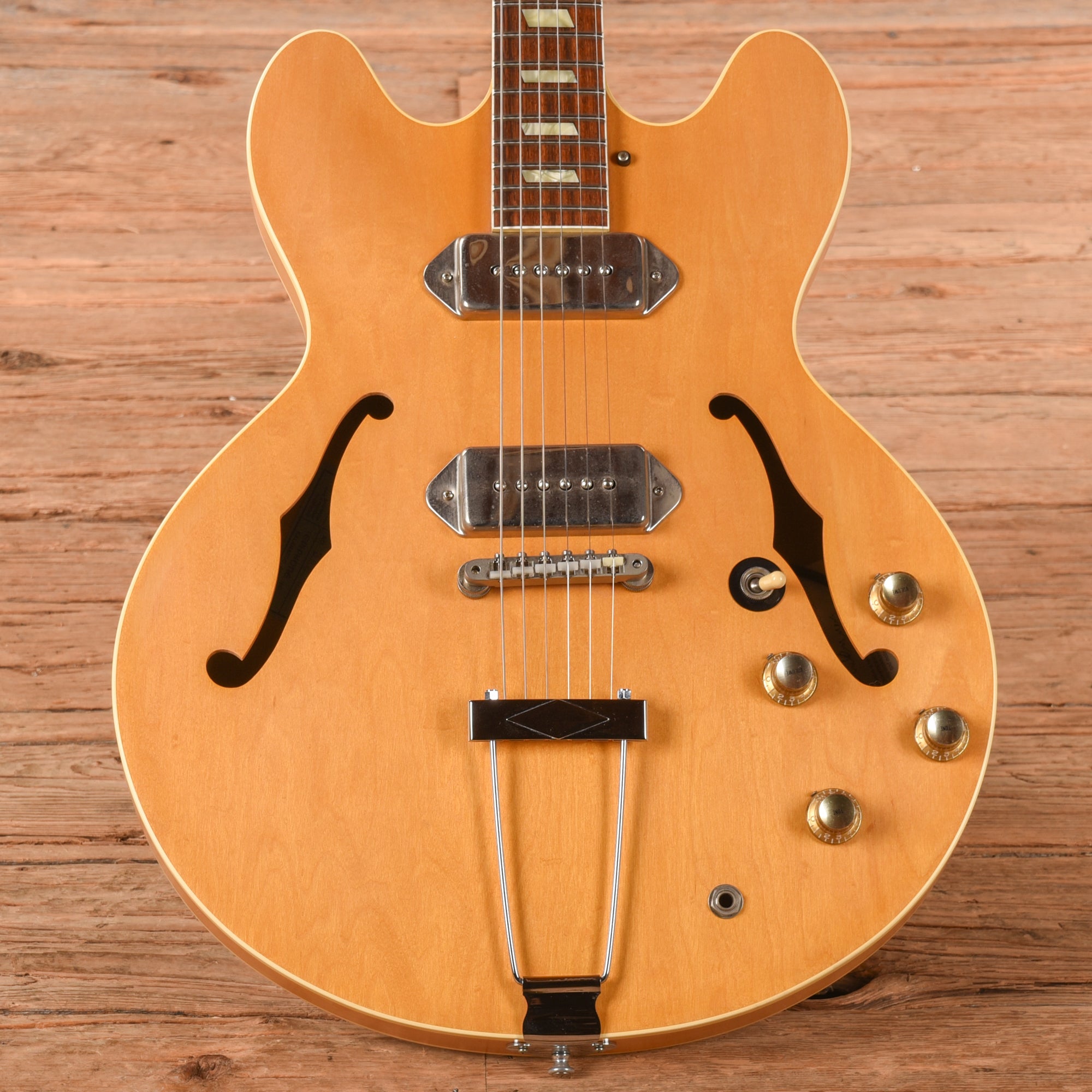 Epiphone '68 Revolution Casino Natural Electric Guitars / Semi-Hollow
