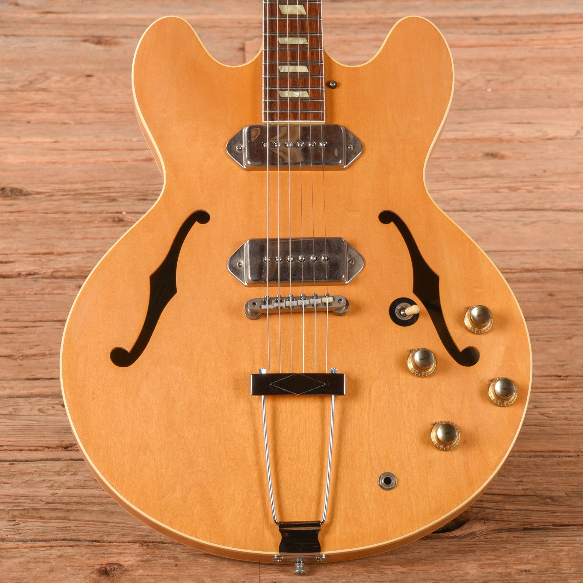Epiphone '68 Revolution Casino Natural Electric Guitars / Semi-Hollow