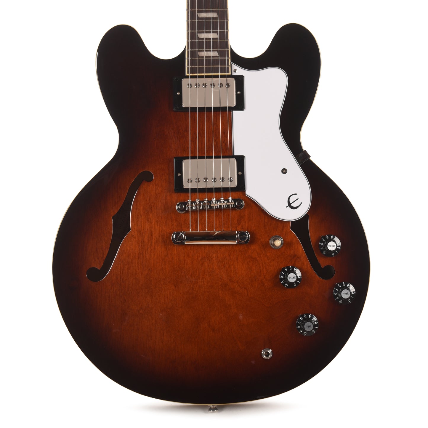 Epiphone Artist Bonehead Riviera Dark Tobacco Burst Electric Guitars / Semi-Hollow