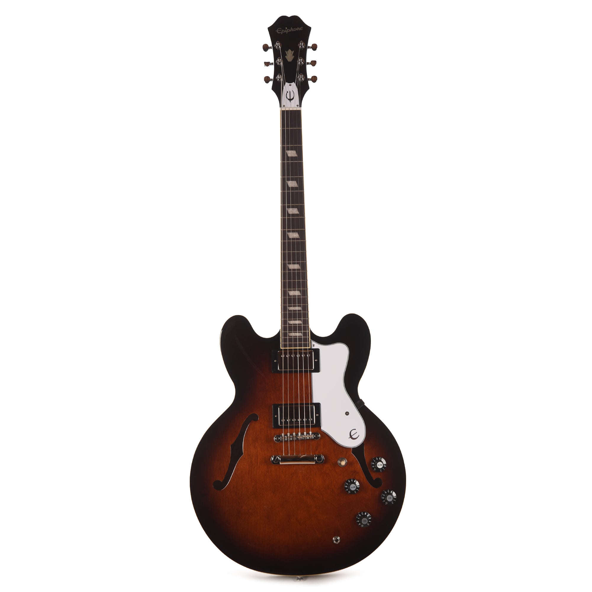 Epiphone Artist Bonehead Riviera Dark Tobacco Burst Electric Guitars / Semi-Hollow
