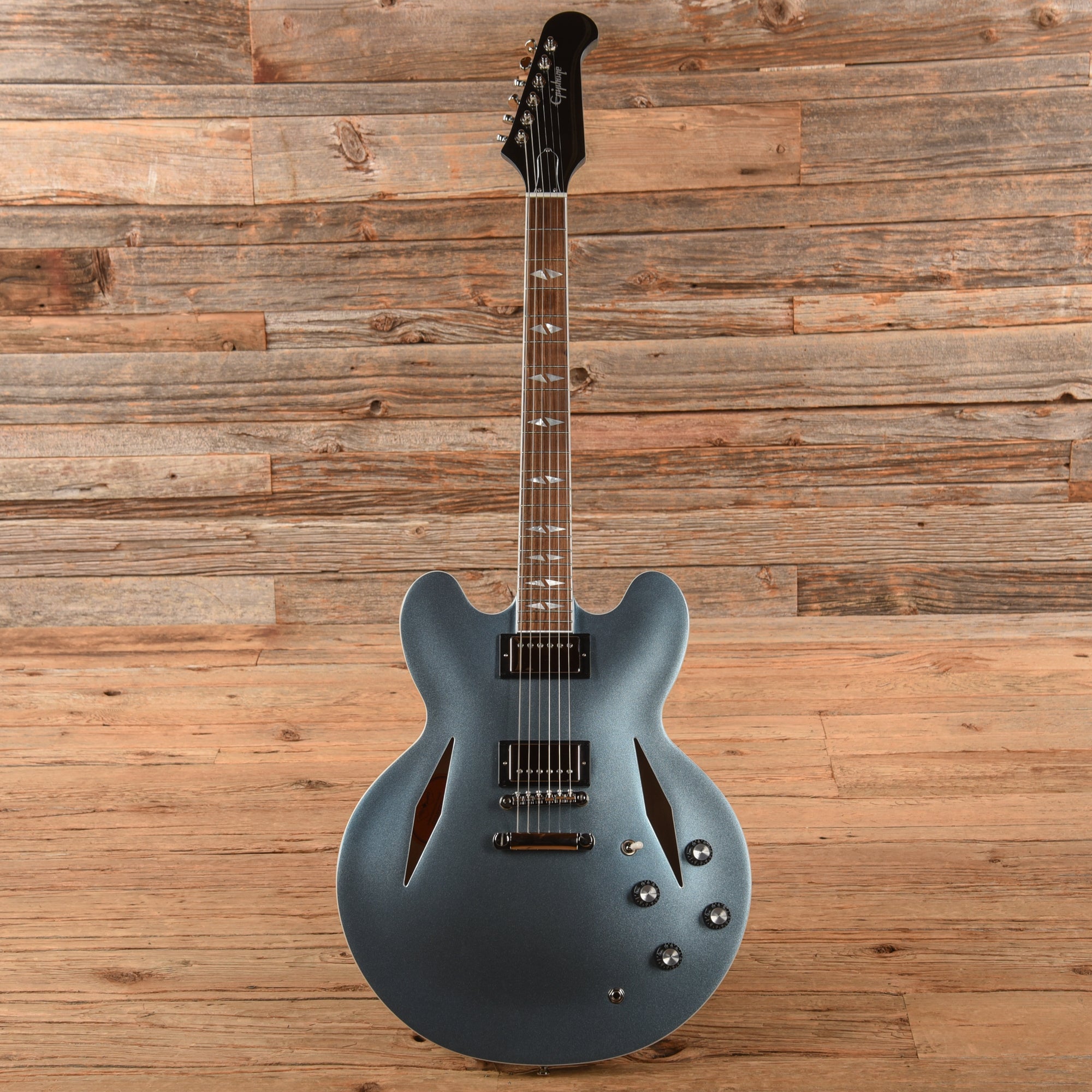 Epiphone Artist Dave Grohl DG-335 Pelham Blue Electric Guitars / Semi-Hollow
