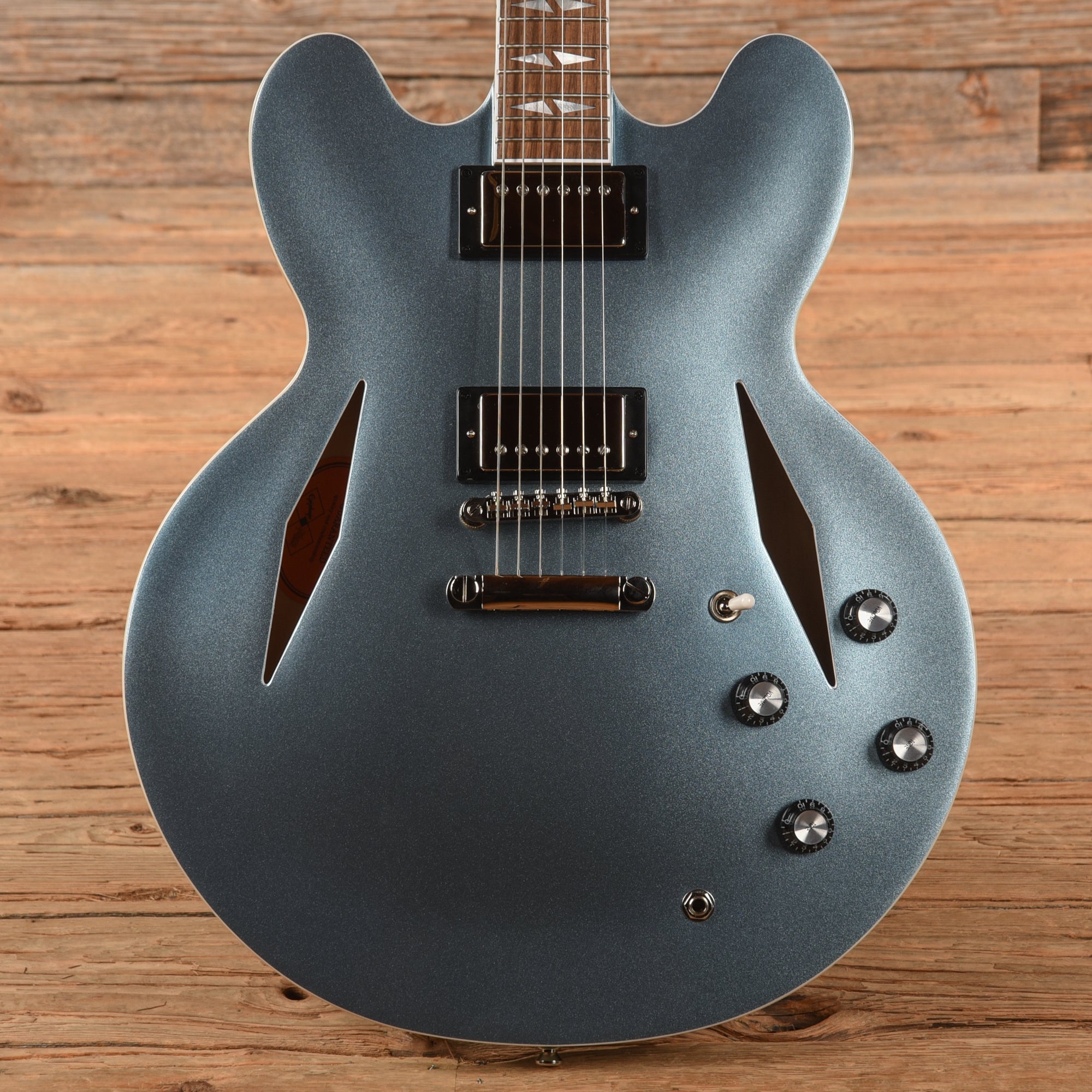 Epiphone Artist Dave Grohl DG-335 Pelham Blue Electric Guitars / Semi-Hollow