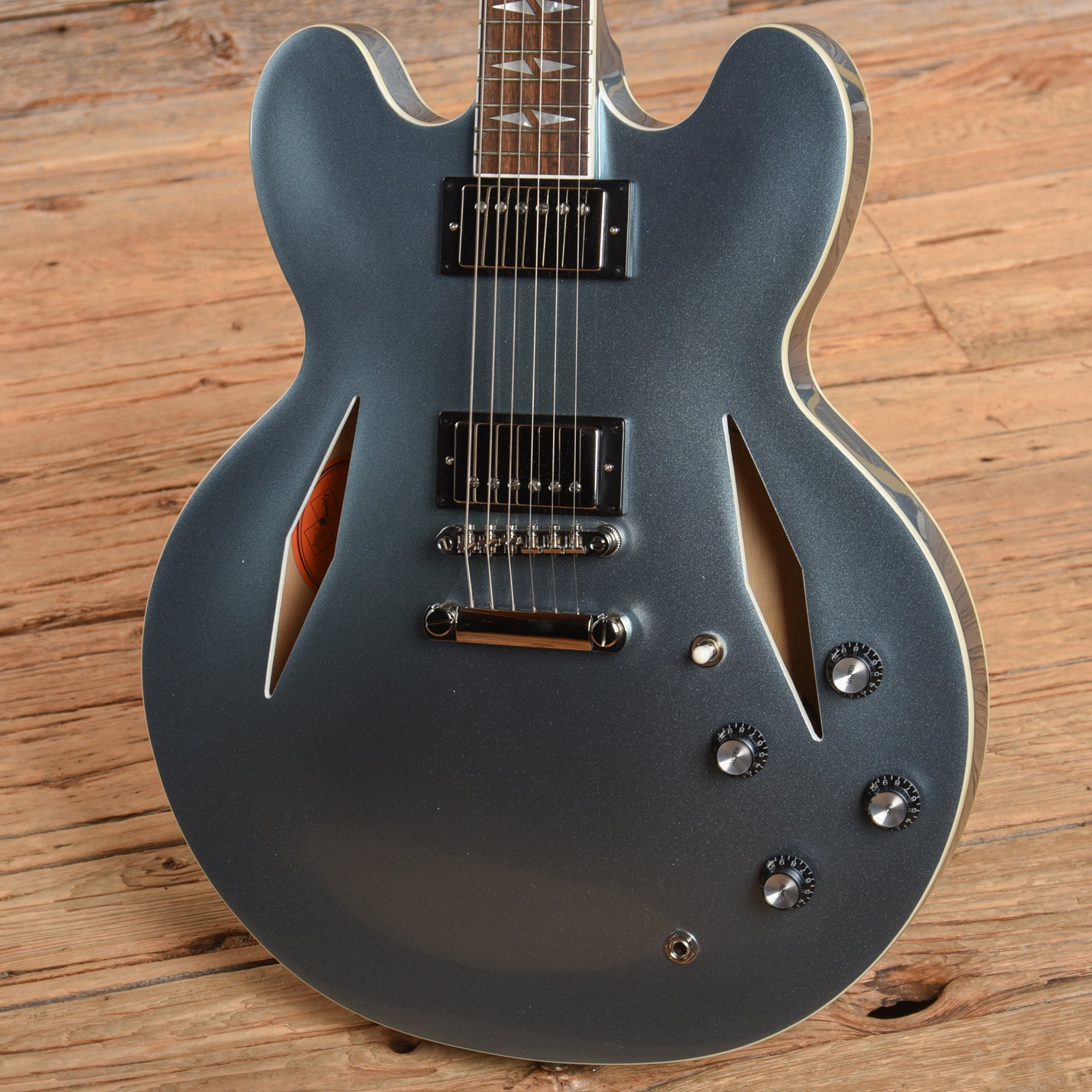 Epiphone Artist Dave Grohl DG-335 Pelham Blue Electric Guitars / Semi-Hollow
