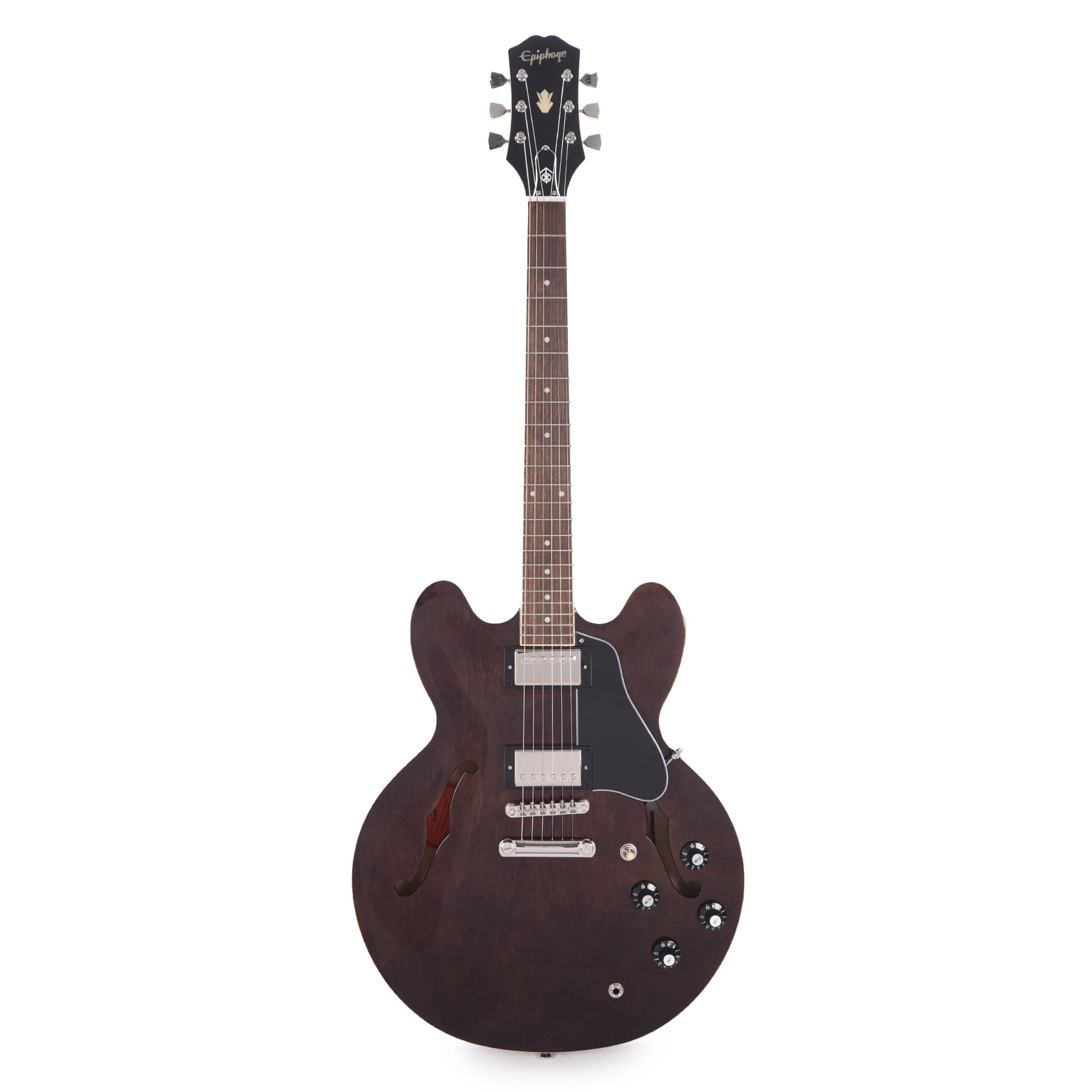 Epiphone Jim James ES-335 ブラウン ハードケース付き Epiphone Artist Jim James ES-335 '70s Walnut – Chicago Music Exchange