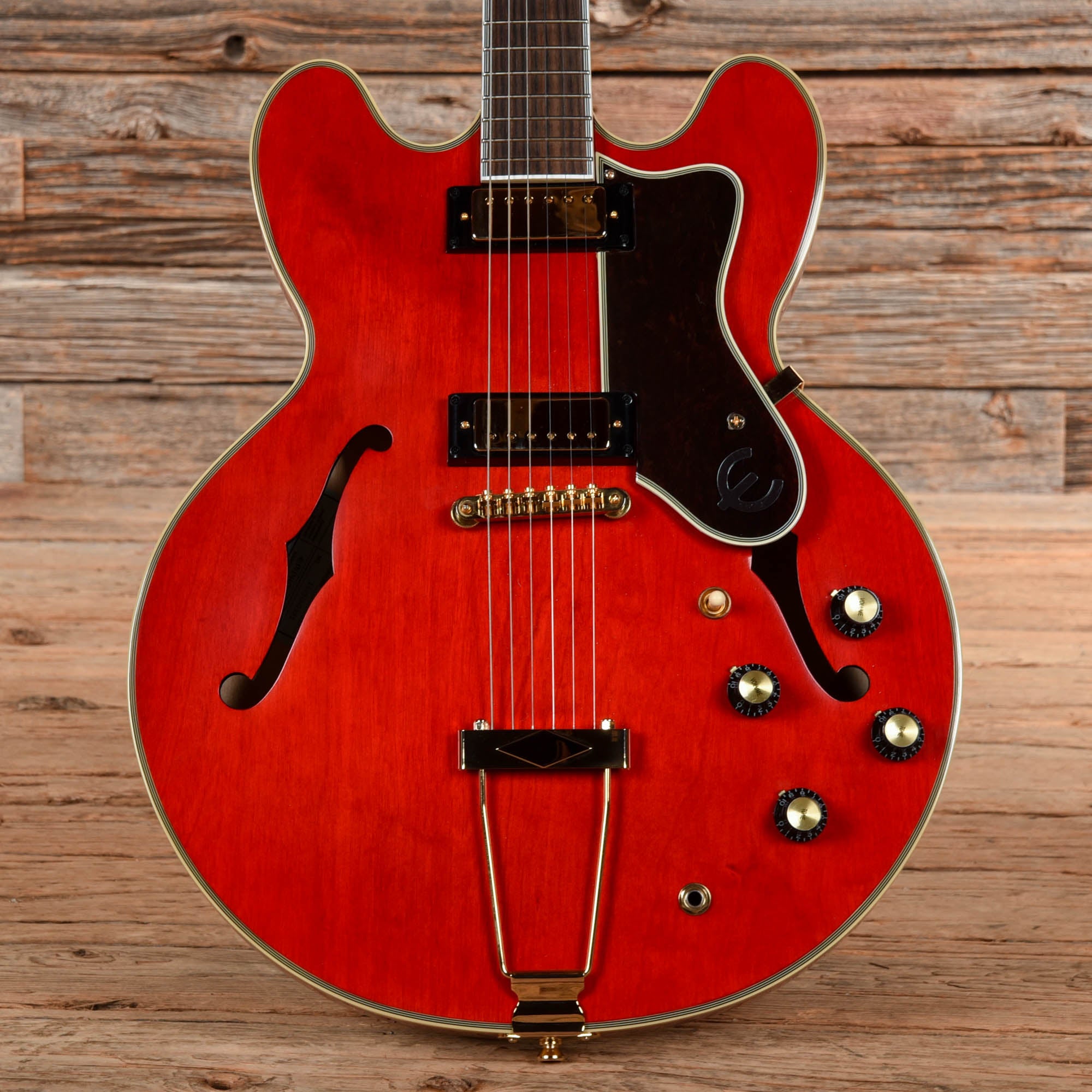 Epiphone Artist Masterbilt Gem Archer Sheraton Cherry Red 2025 Electric Guitars / Semi-Hollow