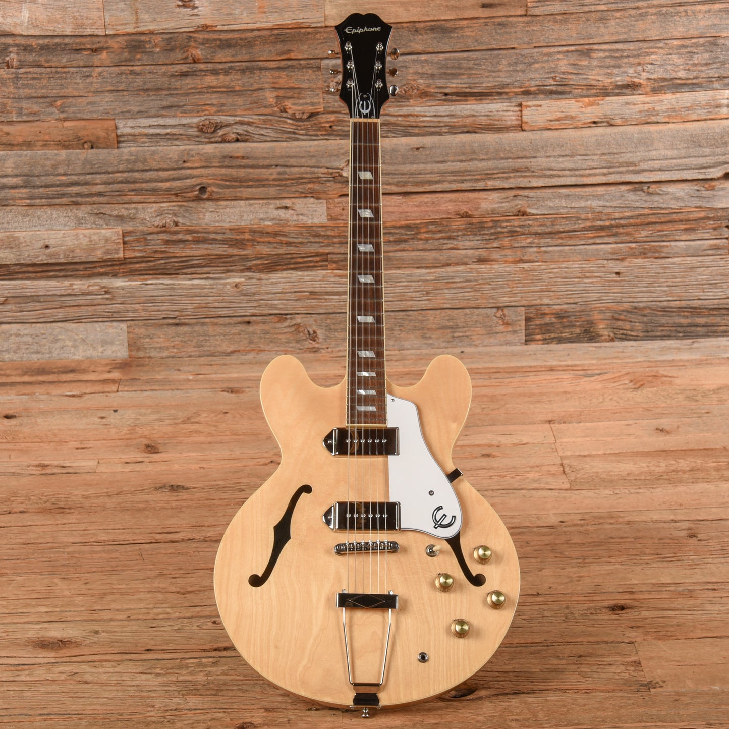 Epiphone Casino Natural 2022 Electric Guitars / Semi-Hollow