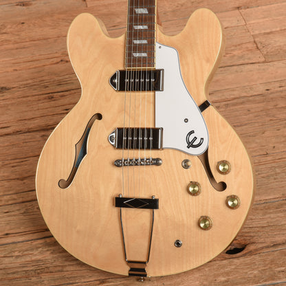 Epiphone Casino Natural 2022 Electric Guitars / Semi-Hollow