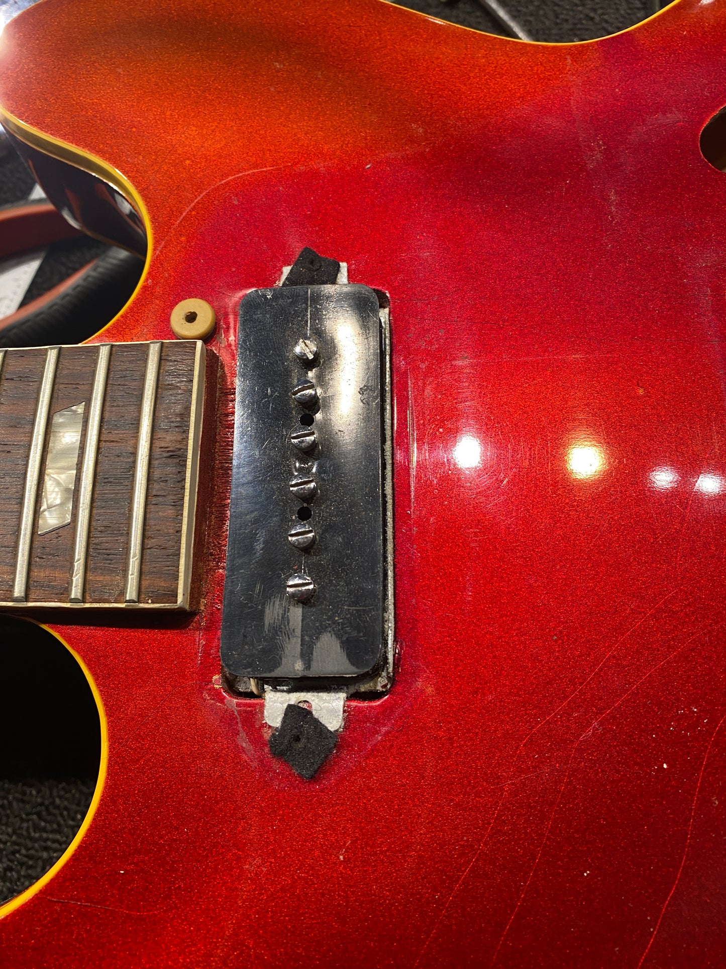 Epiphone Casino Sparkling Burgundy 1966 Electric Guitars / Semi-Hollow