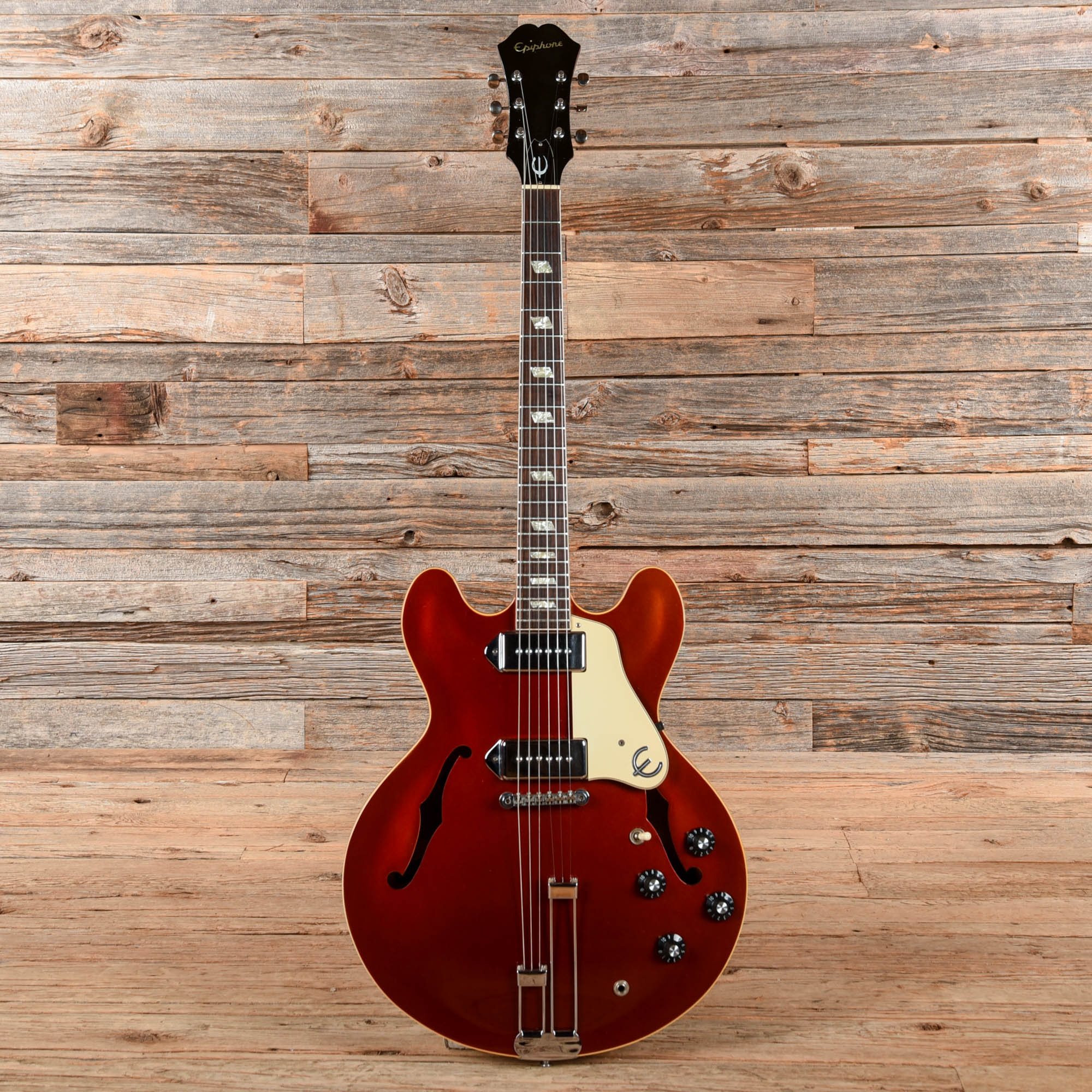 Epiphone Casino Sparkling Burgundy 1966 Electric Guitars / Semi-Hollow