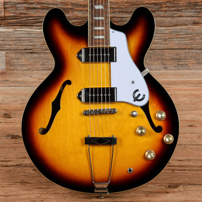 Epiphone Casino Sunburst 2021 Electric Guitars / Semi-Hollow