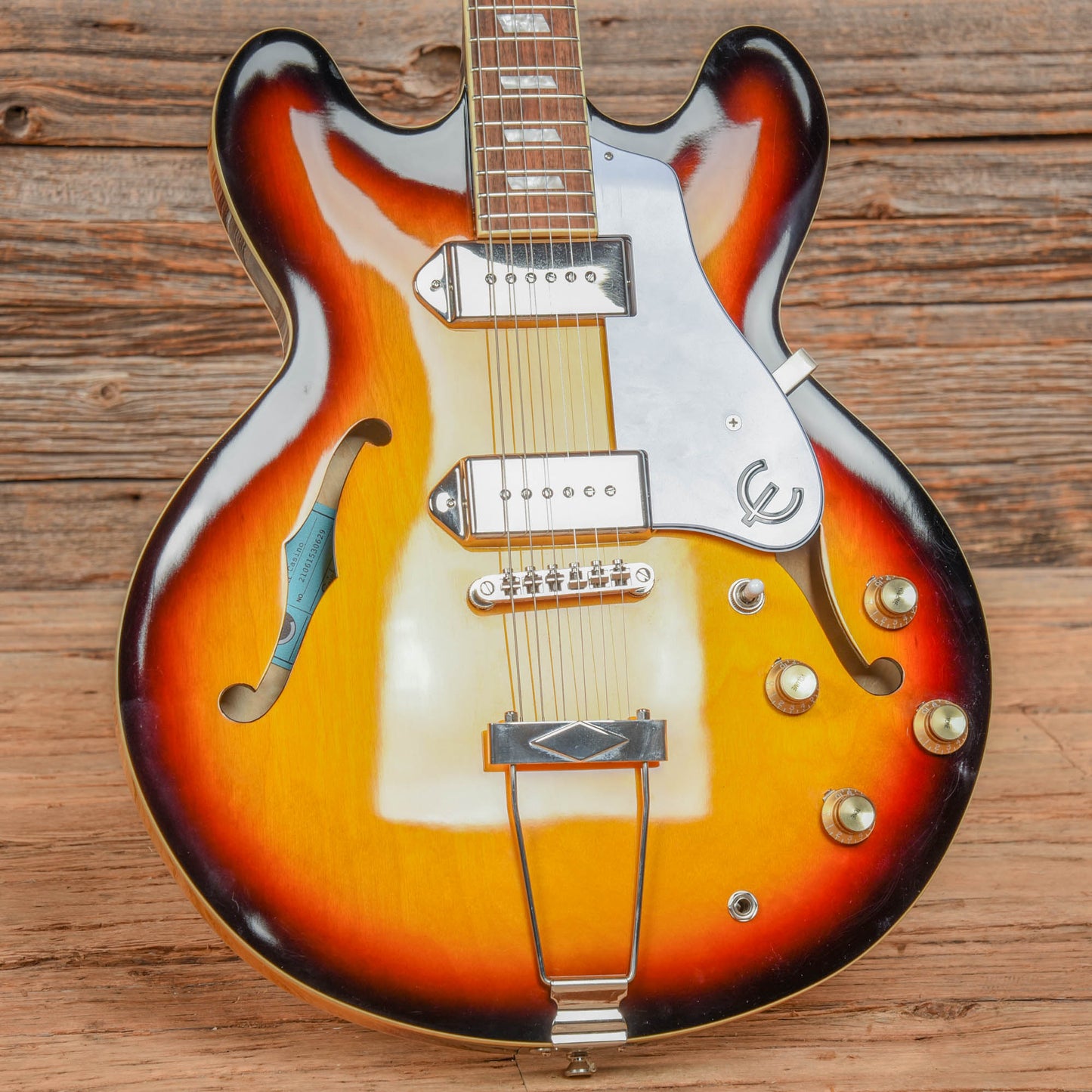 Epiphone Casino Sunburst 2021 Electric Guitars / Semi-Hollow