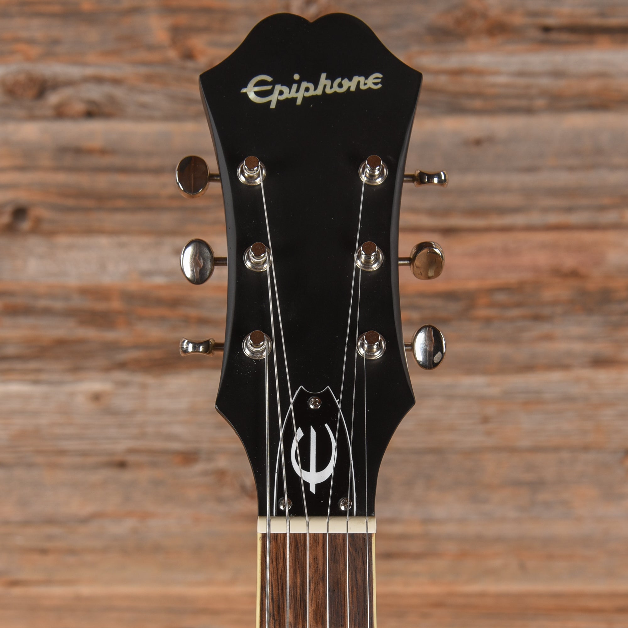 Epiphone Casino Worn Ebony 2020 Electric Guitars / Semi-Hollow