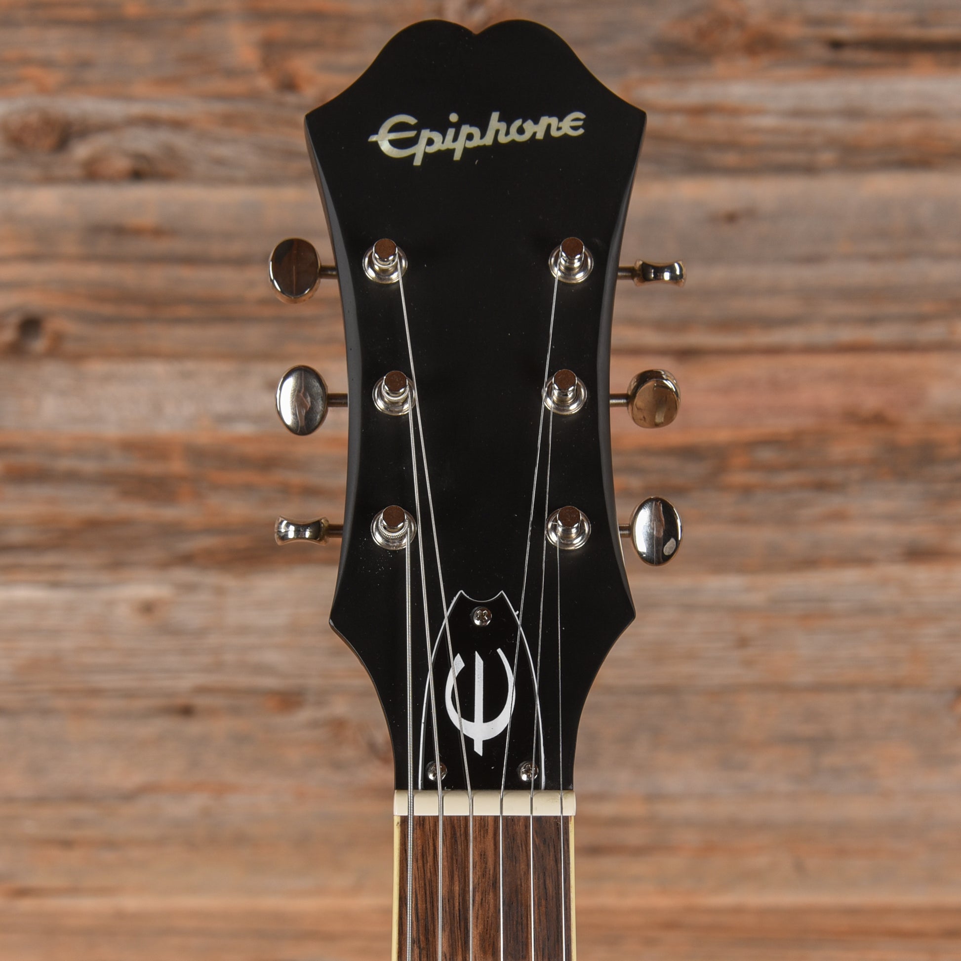 Epiphone Casino Worn Ebony 2020 Electric Guitars / Semi-Hollow