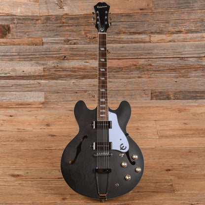 Epiphone Casino Worn Ebony 2020 Electric Guitars / Semi-Hollow