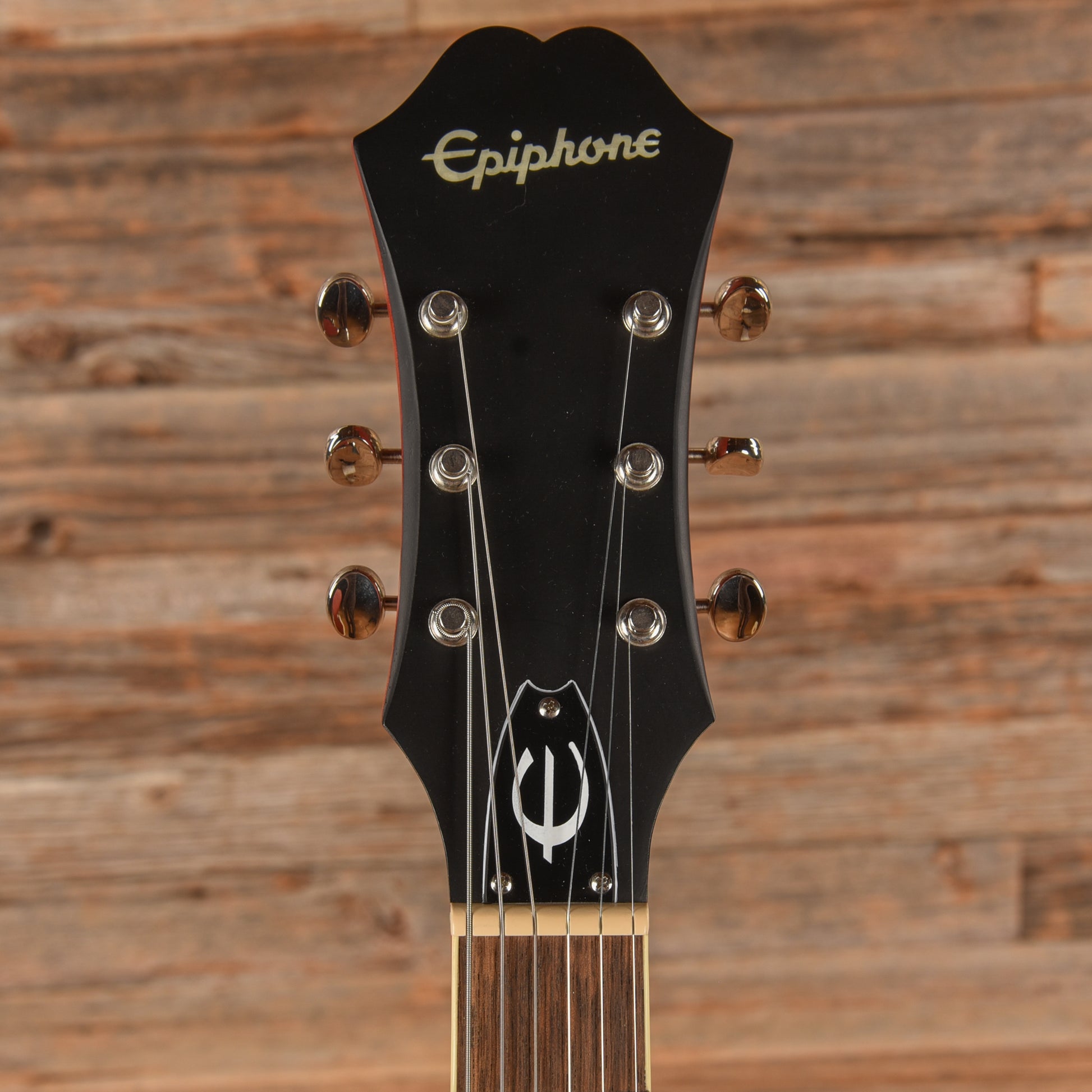 Epiphone Casino Worn Sunrise Orange Electric Guitars / Semi-Hollow