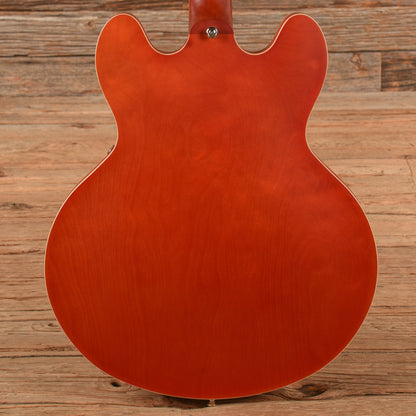 Epiphone Casino Worn Sunrise Orange Electric Guitars / Semi-Hollow