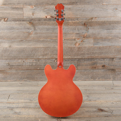 Epiphone Casino Worn Sunrise Orange Electric Guitars / Semi-Hollow
