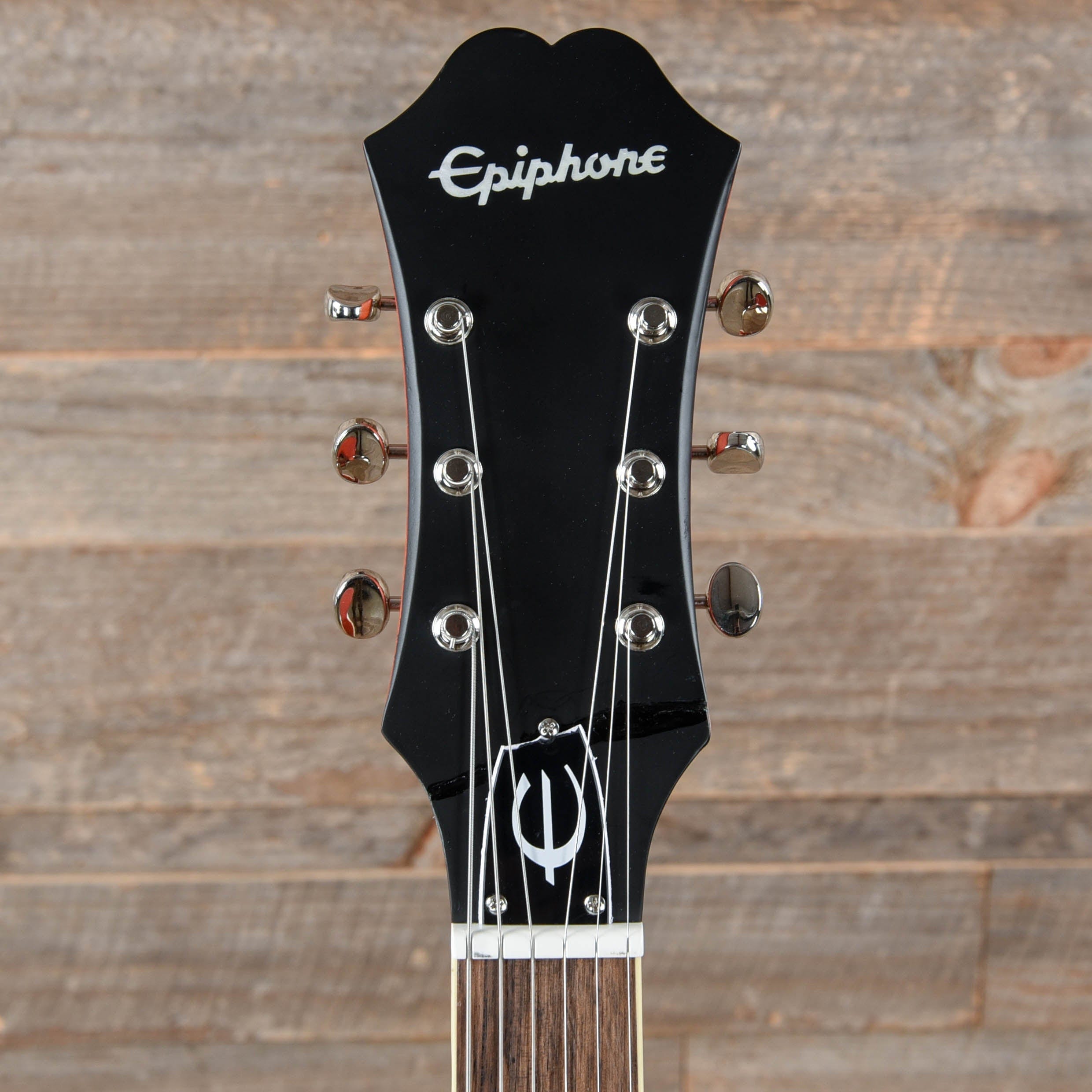 Epiphone Casino Worn Sunrise Orange Electric Guitars / Semi-Hollow