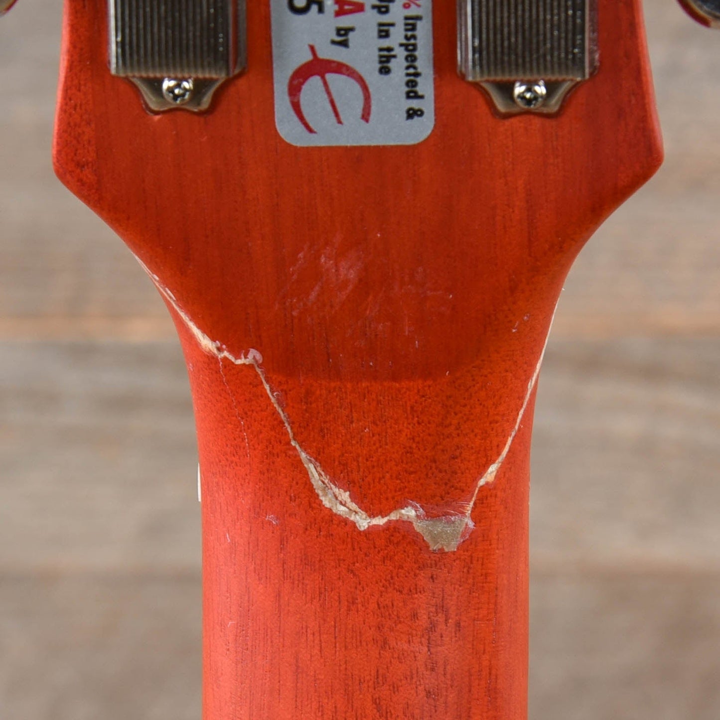 Epiphone Casino Worn Sunrise Orange Electric Guitars / Semi-Hollow